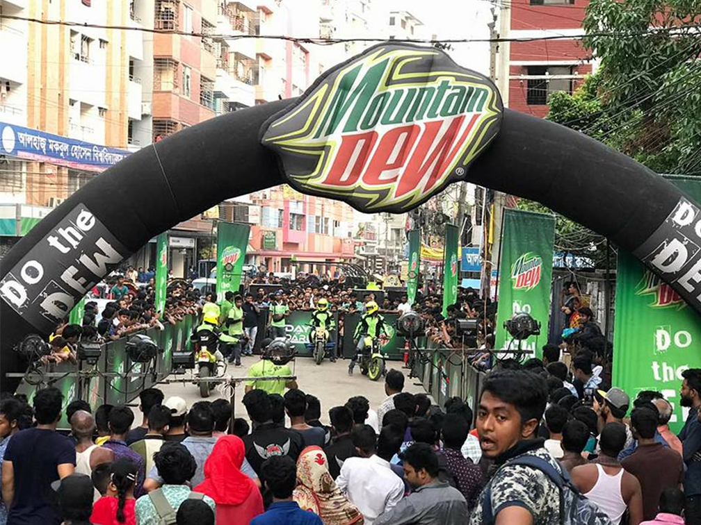 Mountain Dew  Day of Dares Activation