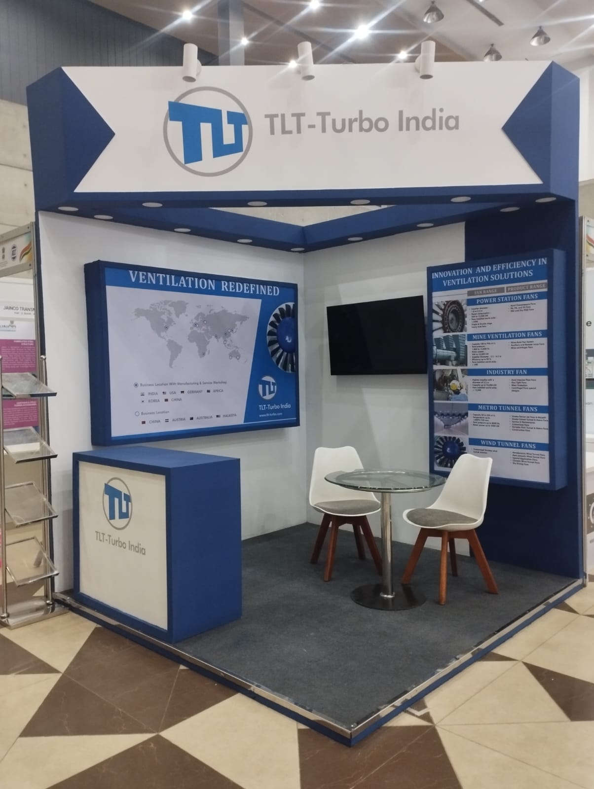 Turbo India Stall at 25th Power Bangladesh Fair